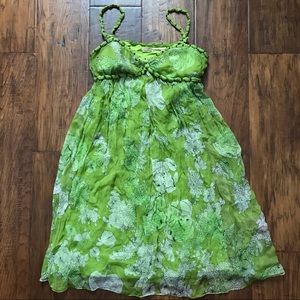 100% silk summer dress